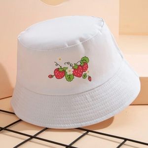 Strawberry Hat & gummy bear earrings